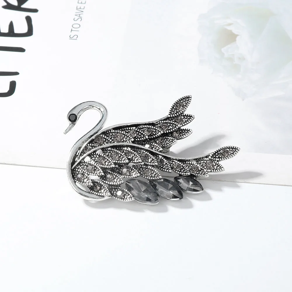 New Swan Brooches Luxury