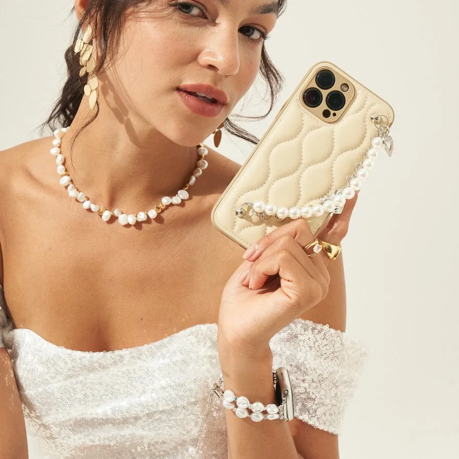 Pearl Chained Phone Case