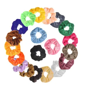 Premium Velvet Elastic Hair Scrunchies