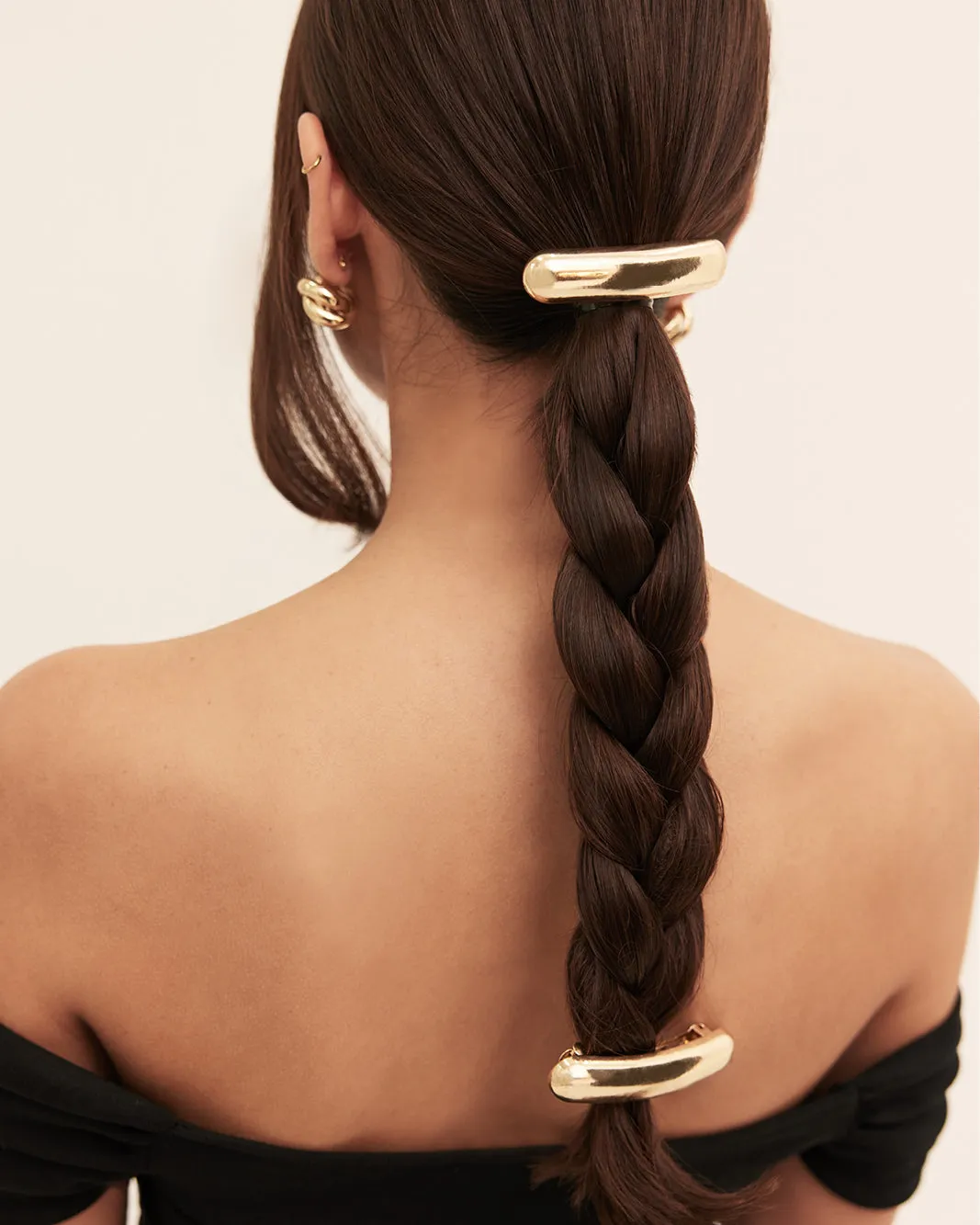 SAFIA HAIR CLIP - GOLD