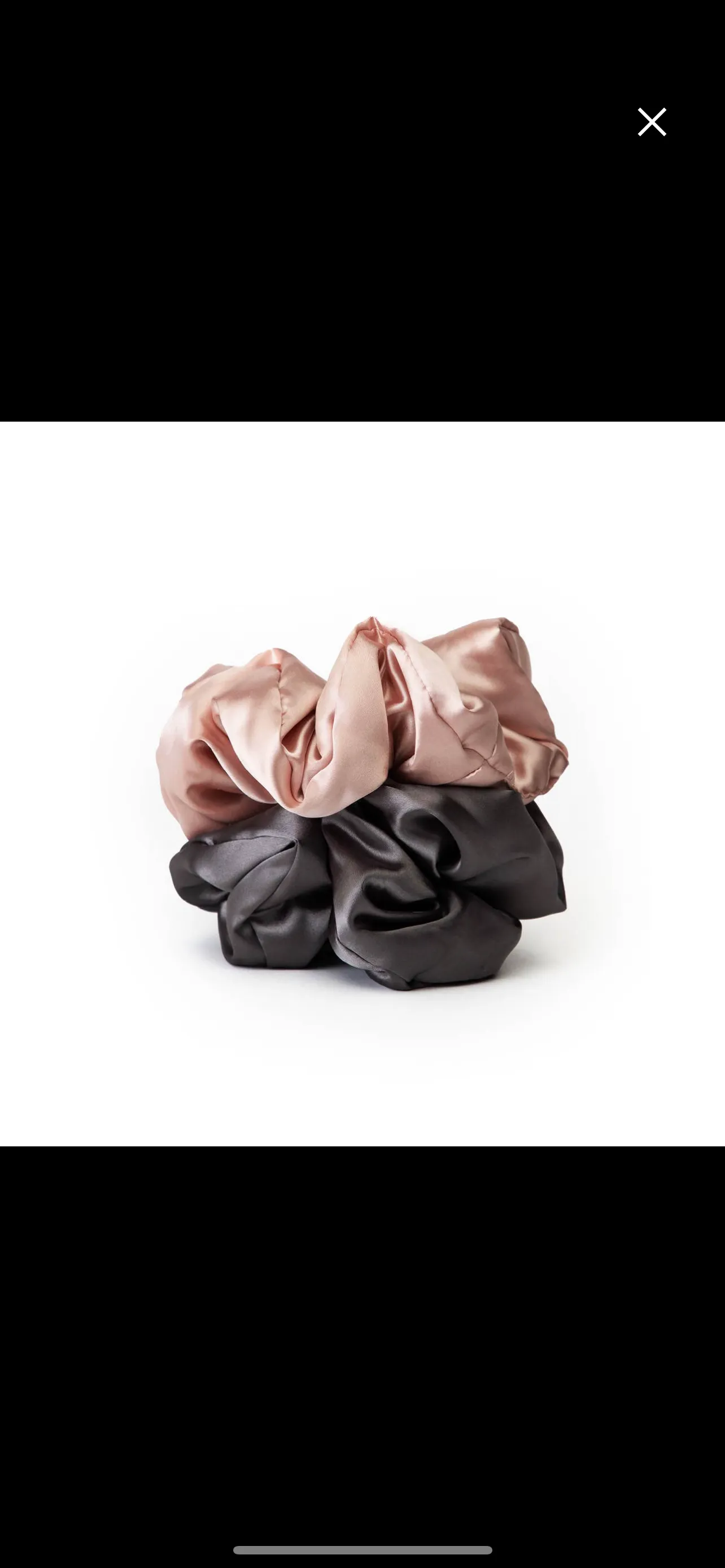 Satin Pillow Scrunchies