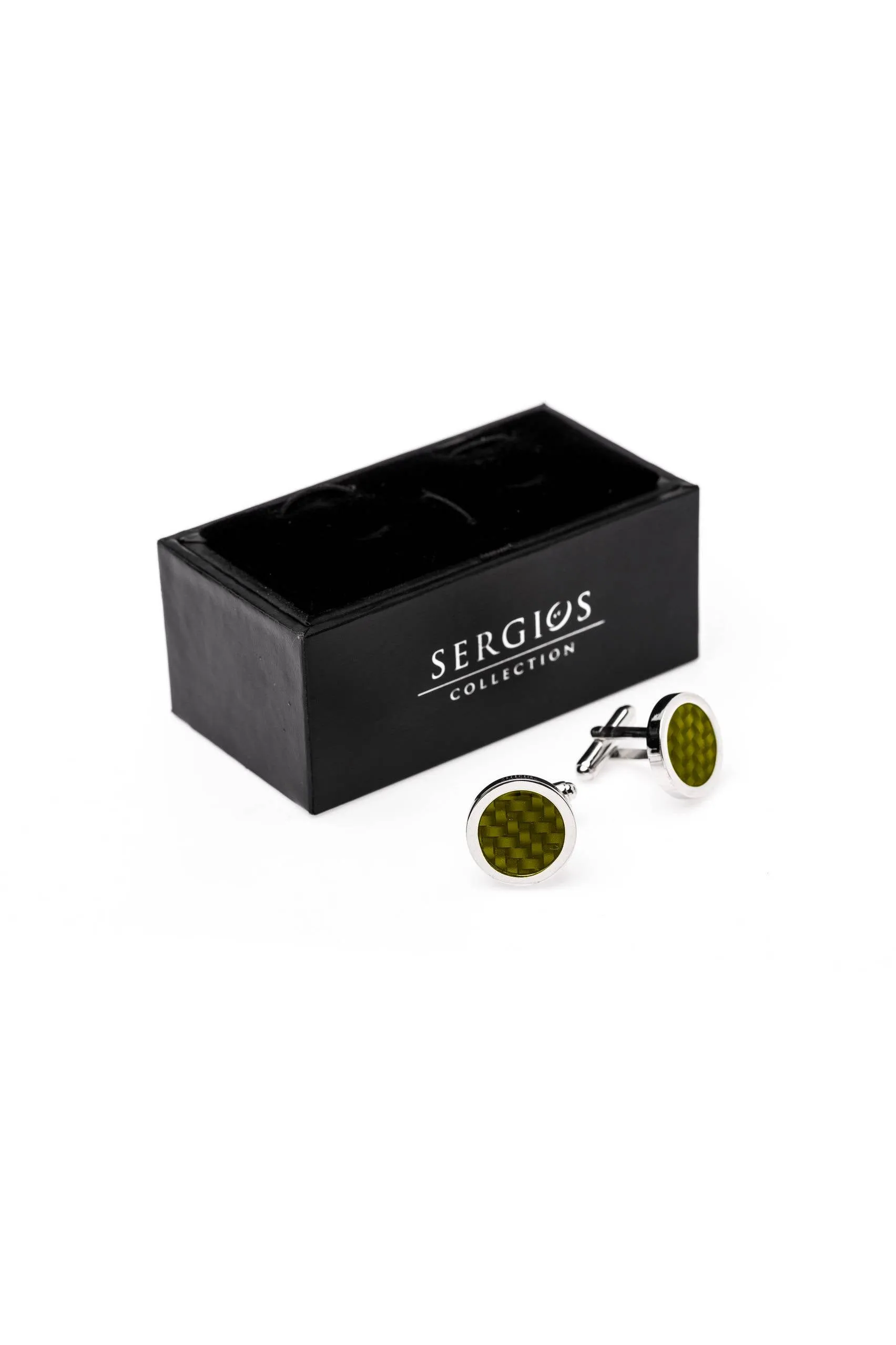 SERGIOS CUFFLINKS WEAVE - C437