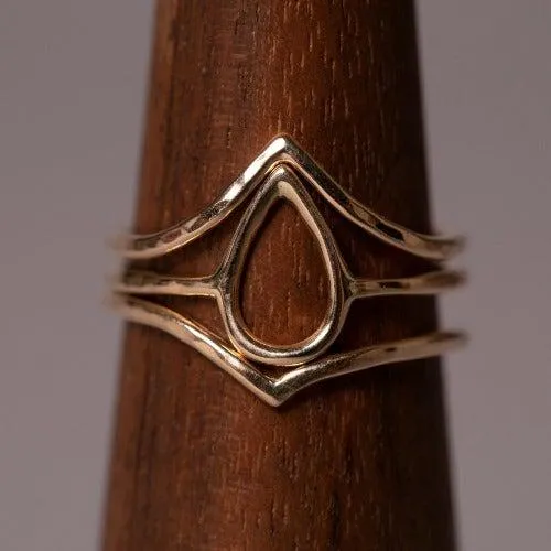 Teardrop Ring