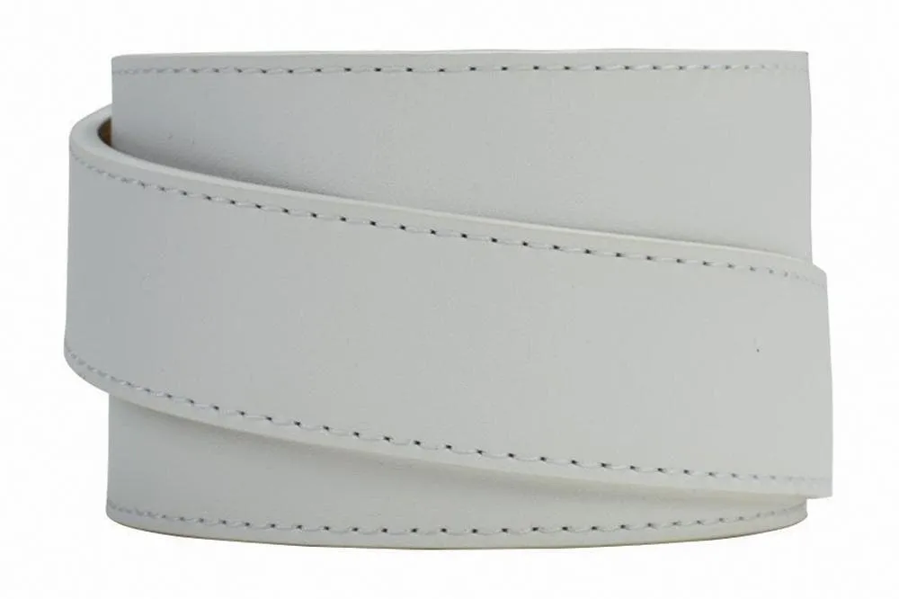 USA Heritage Aston White Ratchet Belt - Fits Upto 45" Waist