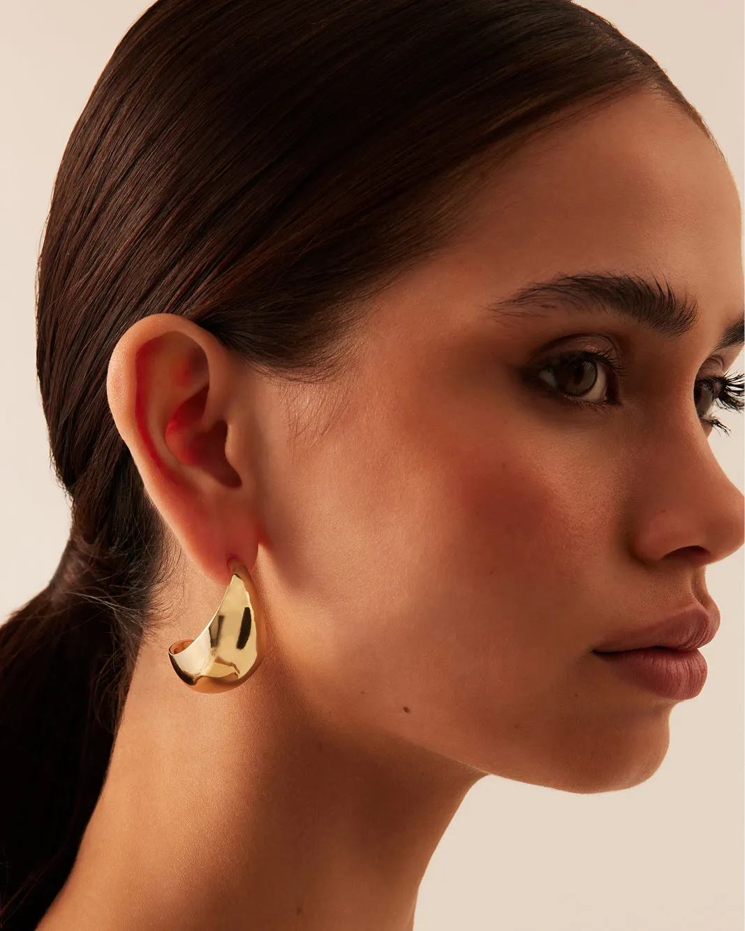 ZAHLIA EARRINGS - GOLD